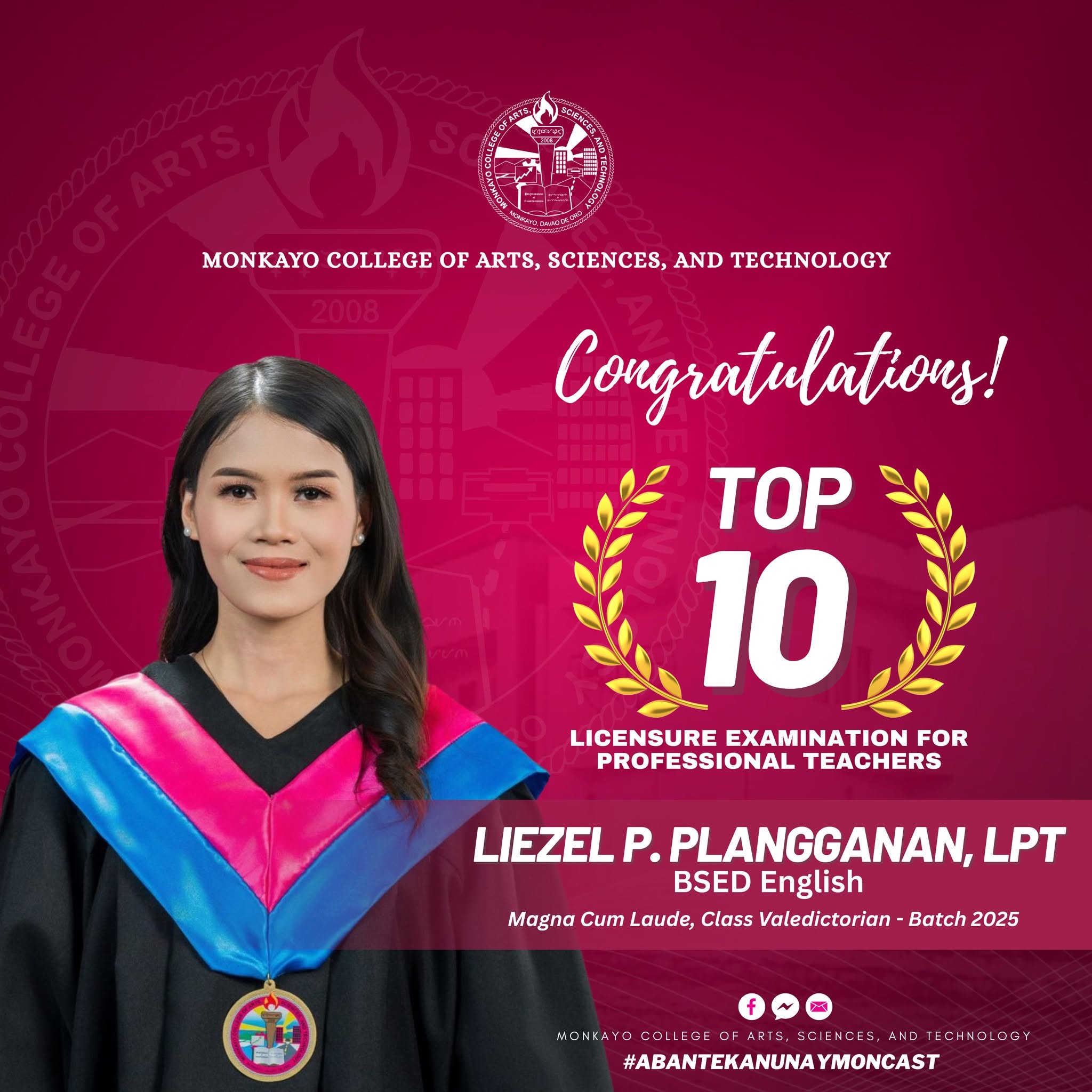 Liezel P. Plangganan, LPT